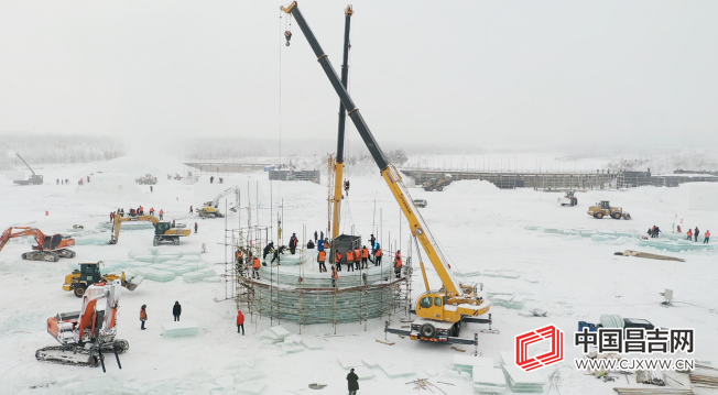 相约头屯河筑梦冰雪节昌吉庭州生态绿谷冰雪节项目建设有序推进