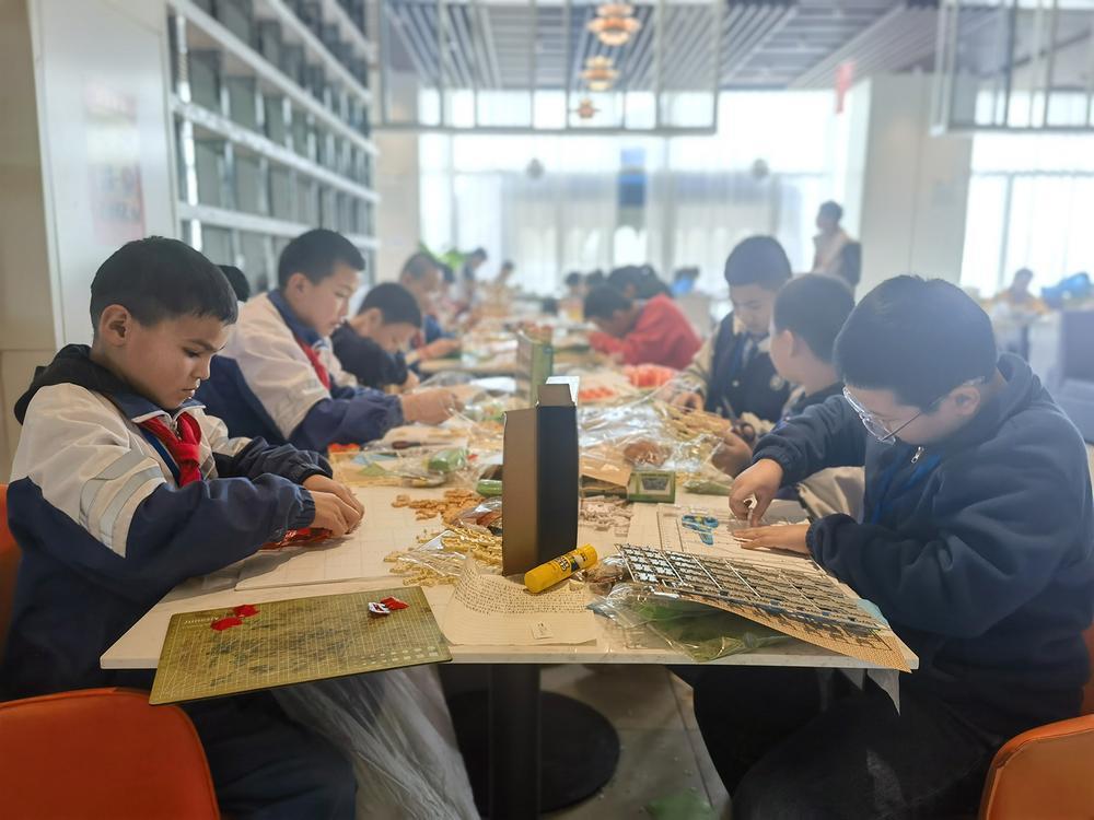 PP电子的官方网站全国青少年车辆模型、建筑模型教育竞赛（新疆赛区）举行