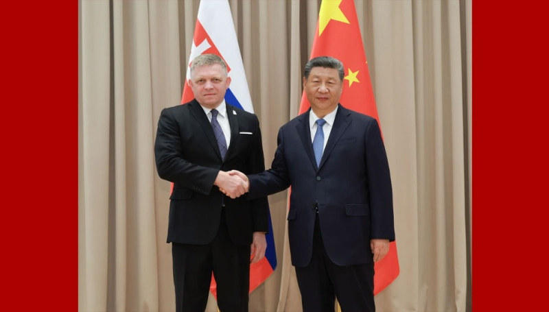 新华图讯丨习近平会见斯洛伐克总理菲佐