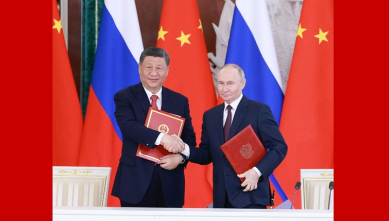 高清大图丨习近平主席访问俄罗斯 为中俄关系发展注入新动能