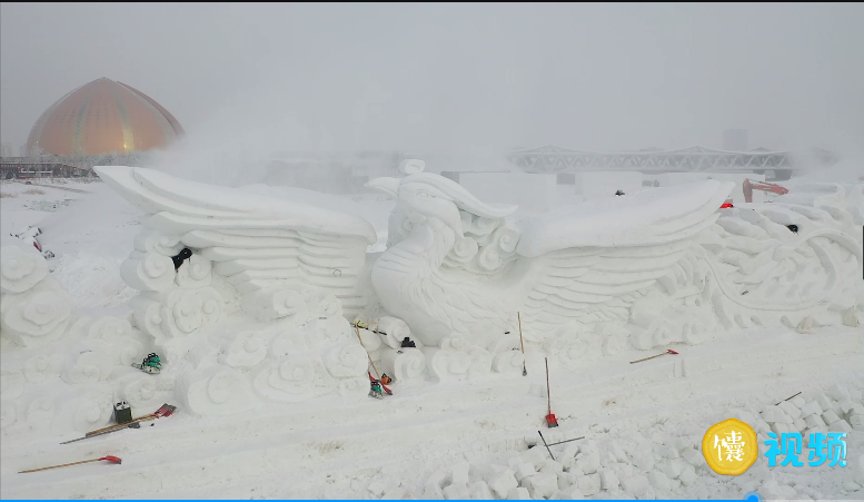 昌吉庭州生态绿谷冰雪节项目建设有序推进